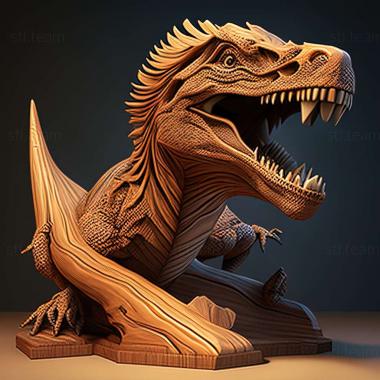 3D модель Кветекзавр (STL)